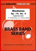 NOCTURNE op.19 No.4 - Euphonium Solo - Parts & Score, SOLOS - Euphonium