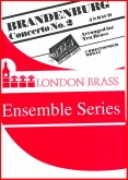 BRANDENBURG CONCERTO No.2 - Ten Part Brass - Parts & Score