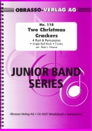 TWO CHRISTMAS CRACKERS - Junior Band Series#118 Parts&Sc;., Flex Brass, FLEXI - BAND