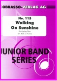 WALKING ON SUNSHINE - Junior Band Series #115 Pts.& Score, SUMMER 2020 SALE TITLES, FLEXI - BAND, Flex Brass