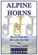 ALPINE HORNS - Tenor Horn Trio - Parts & Score