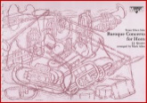 BAROQUE CONCERTO FOR HORN - Parts & Score, SOLOS for E♭. Horn