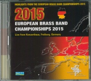 2015 EUROPEAN BRASS BAND CHAMPIONSHIPS - CD, BRASS BAND CDs