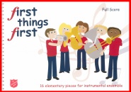 FIRST THINGS FIRST - Volume 1 - Full Score, Beginner/Youth Band
