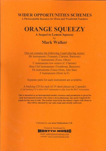 ORANGE SQUEEZY WIDER OPPS - Parts & Score, Con Moto Brass