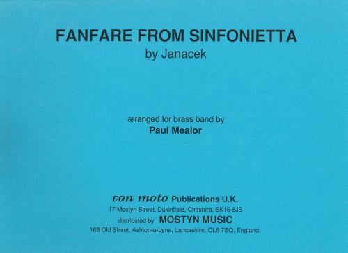 FANFARE FROM SINFONIETTA - Parts & Score, LIGHT CONCERT MUSIC, Con Moto Brass