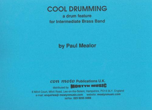 COOL DRUMMING - Parts & Score, Beginner/Youth Band, Con Moto Brass
