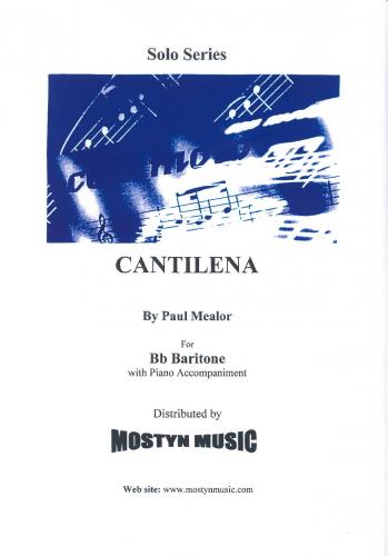 CANTILENA, from SONATINA for EUPHONIUM& Pno, SOLOS - Euphonium, Con Moto Brass