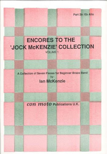 ENCORES TO JOCK MCKENZIE Coll. Vol. 1,PART 2B, Eb ALTO, Beginner/Youth Band, Con Moto Brass