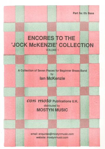 ENCORES TO JOCK MCKENZIE COLLECTION Vol. 1, PART 5B, Bb BASS, Con Moto Brass, Beginner/Youth Band