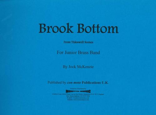 BROOK BOTTOM - Score only, Beginner/Youth Band, Con Moto Brass