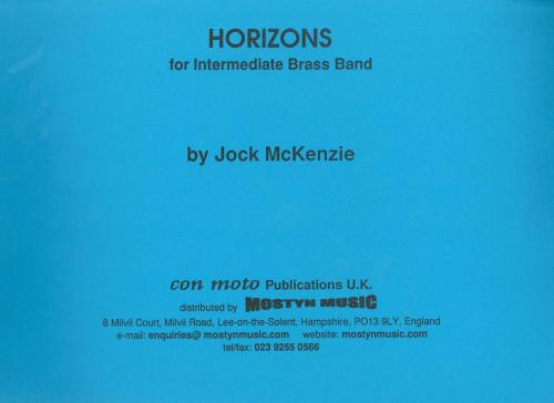 HORIZONS - Score only, Beginner/Youth Band, Con Moto Brass