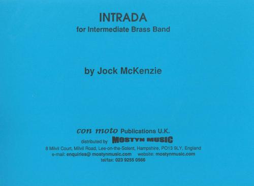 INTRADA - Parts & Score, Beginner/Youth Band, Con Moto Brass