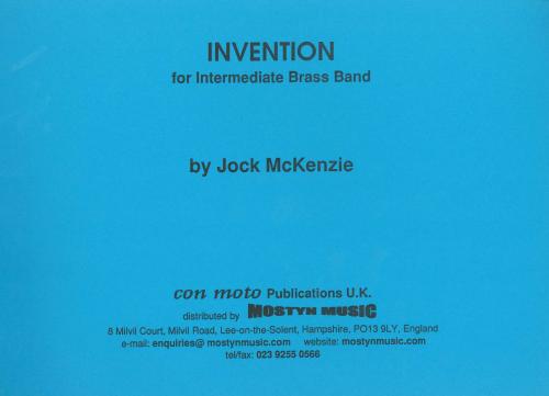 INVENTION - Score only, Beginner/Youth Band, Con Moto Brass