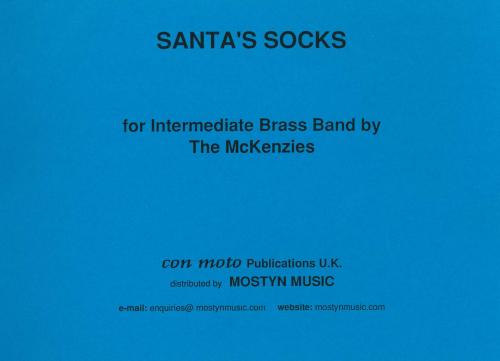 SANTA'S SOCKS - Parts & Score, Con Moto Brass