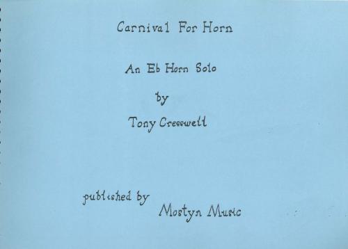 CARNIVAL for Eb. HORN - Score only, SOLOS for E♭. Horn, Con Moto Brass