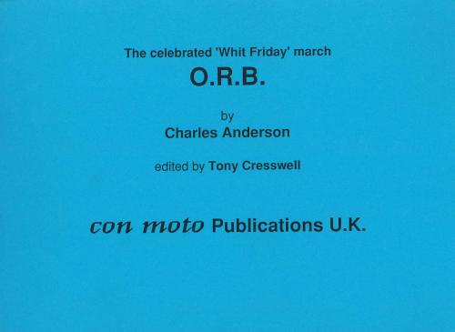 O.R.B. BRASS BAND - Score only, MARCHES, Con Moto Brass