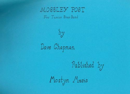 MOSSLEY POST - Score only, Con Moto Brass