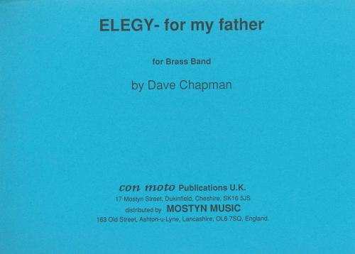 ELEGY, BRASS BAND - Score only, LIGHT CONCERT MUSIC, Con Moto Brass