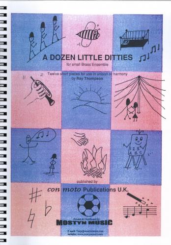 A DOZEN LITTLE DITTIES - Parts & Score, Flex Brass, FLEXI - BAND