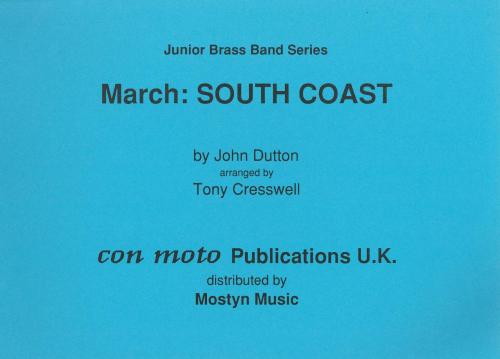MARCH: SOUTH COAST - Parts & Score, Beginner/Youth Band, Con Moto Brass