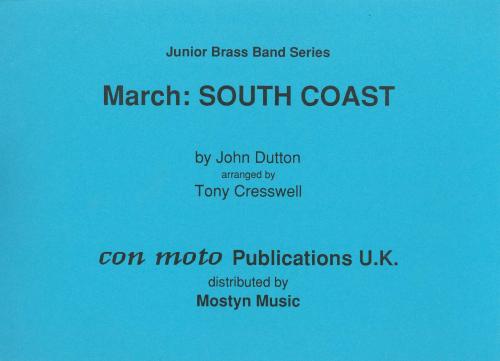 MARCH: SOUTH COAST - Score only, Beginner/Youth Band, Con Moto Brass