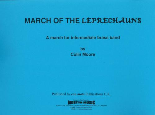 MARCH OF THE LEPRECHAUNS - Parts & Score, Beginner/Youth Band, Con Moto Brass