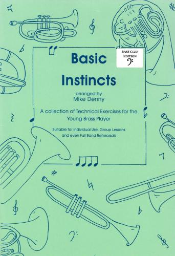 BASIC INSTINCTS - Bass Clef Study Book, SOLOS - Trombone, Con Moto Brass