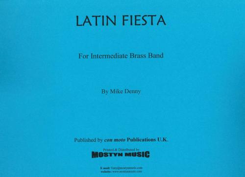 LATIN FIESTA - Parts & Score, Beginner/Youth Band, Con Moto Brass