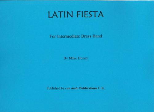 LATIN FIESTA - Score only, Beginner/Youth Band, Con Moto Brass