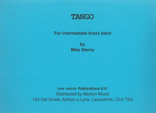 TANGO FOR BAND - Parts & Score, Con Moto Brass