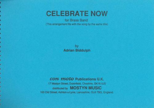 CELEBRATE NOW - Score only, Christmas Music, Con Moto Brass