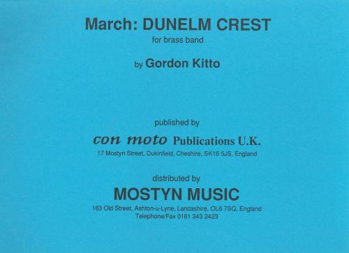 DUNELM CREST - Score only, MARCHES, Con Moto Brass