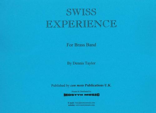 SWISS EXPERIENCE - Parts & Score, Con Moto Brass