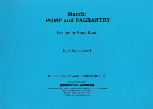 MARCH: POMP & PAGEANTRY - Parts & Score, Beginner/Youth Band, Con Moto Brass
