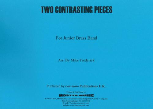 TWO CONTRASTING PIECES - Parts & Score, Con Moto Brass