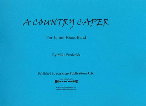 A COUNTRY CAPER - Parts & Score, Beginner/Youth Band