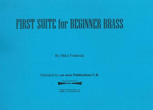 FIRST SUITE FOR JUNIOR BRASS - Parts & Score, Beginner/Youth Band, Con Moto Brass