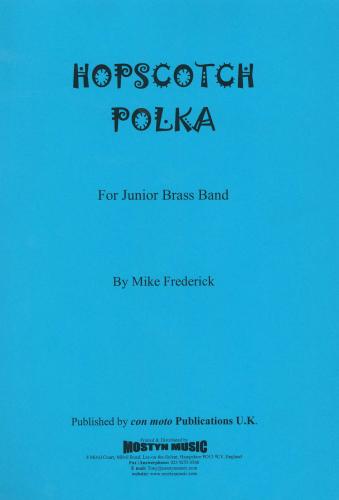 HOPSCOTCH POLKA - Score only, Beginner/Youth Band, Con Moto Brass