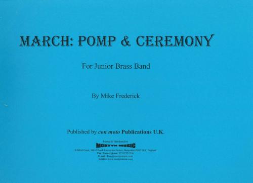 MARCH: POMP & CEREMONY - Parts & Score, Beginner/Youth Band, Con Moto Brass
