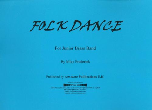 FOLK DANCE - Parts & Score, Beginner/Youth Band, Con Moto Brass