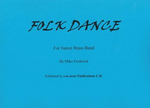 FOLK DANCE - Score only, Beginner/Youth Band, Con Moto Brass