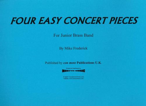 FOUR EASY CONCERT PIECES - Parts & Score, Beginner/Youth Band, Con Moto Brass