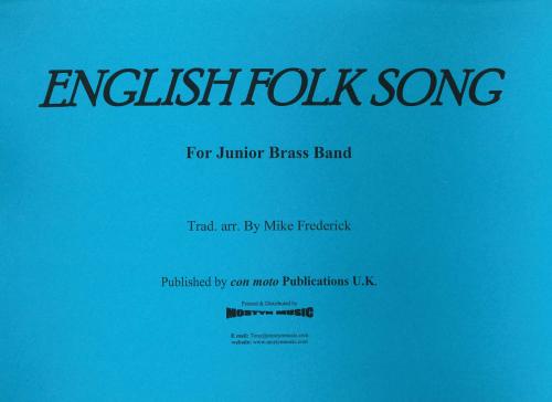 ENGLISH FOLK SONG - Parts & Score, Beginner/Youth Band, Con Moto Brass