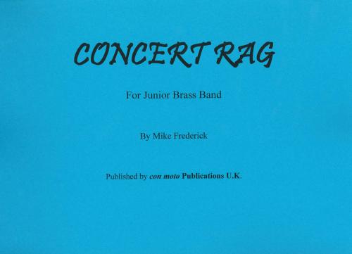 CONCERT RAG - Score only, Beginner/Youth Band, Con Moto Brass