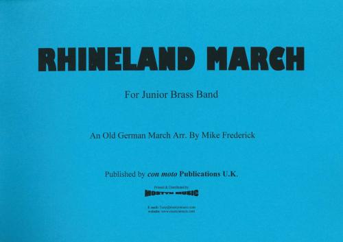 RHINELAND MARCH - Parts & Score, Con Moto Brass