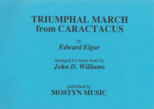 TRIUMPHAL MARCH FROM CARACTACUS - Parts & Score, Con Moto Brass