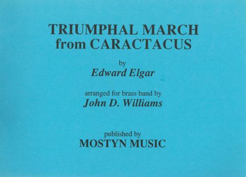 TRIUMPHAL MARCH FROM CARACTACUS - Score only, Con Moto Brass