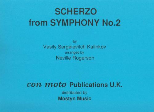 SCHERZO FROM 2ND SYMPHONY - Parts & Score, Con Moto Brass