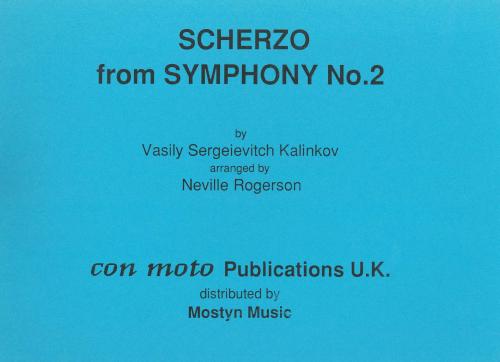 SCHERZO FROM 2ND SYMPHONY - Score only, Con Moto Brass